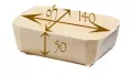 Barquette Panibois Le Prince 140x95x50mm